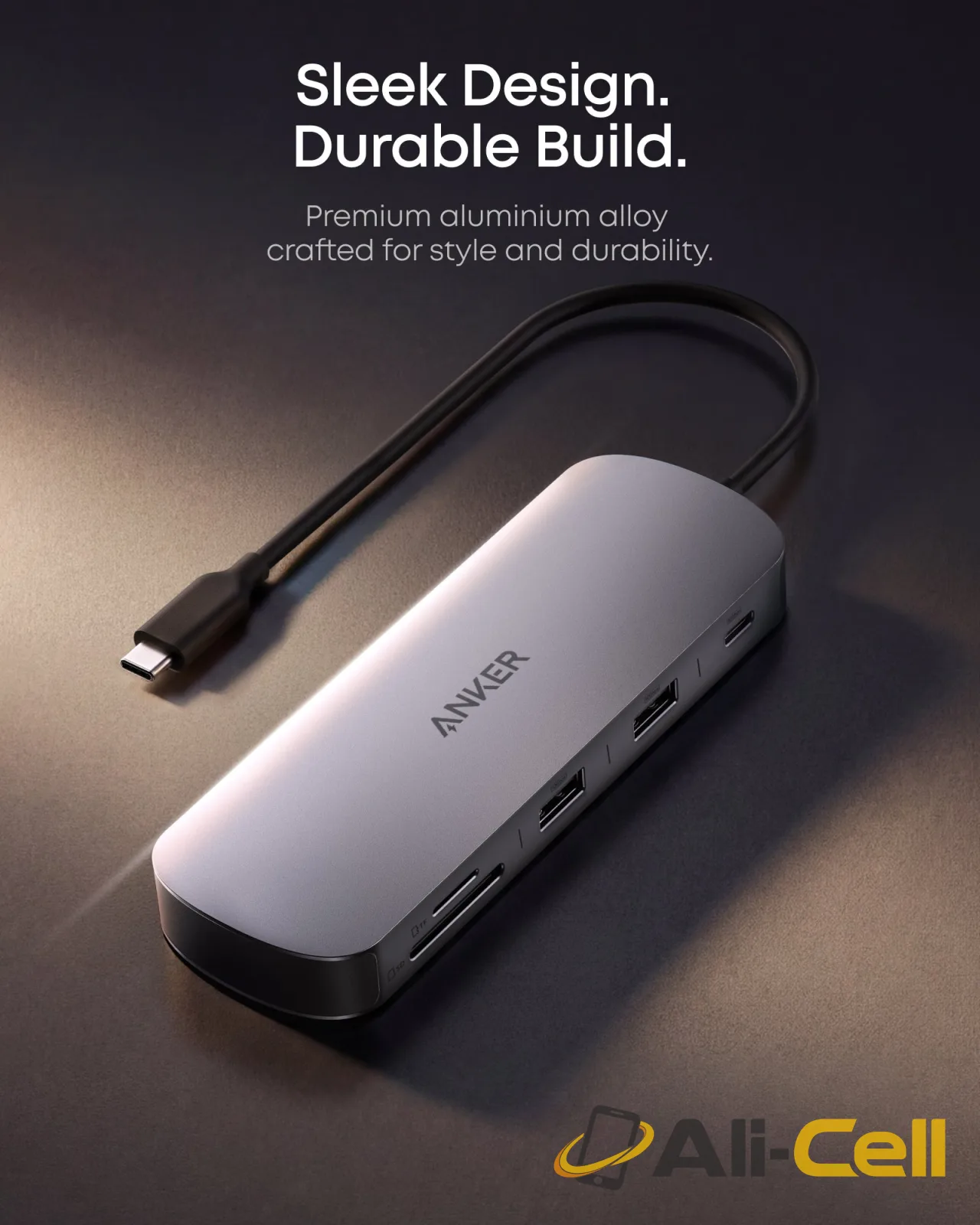Anker Nano USB-C Hub (8-in-1, Dual Display), 10 Gbps Speed, 85W Max Fast Laptop Charging — 7
