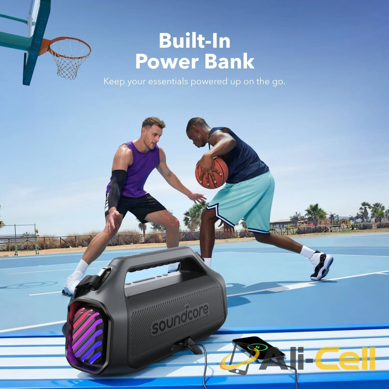 soundcore Boom 2 Plus | Outdoor Bluetooth Speaker, 140W Sound and RGB Lights (Phantom Black) — 7