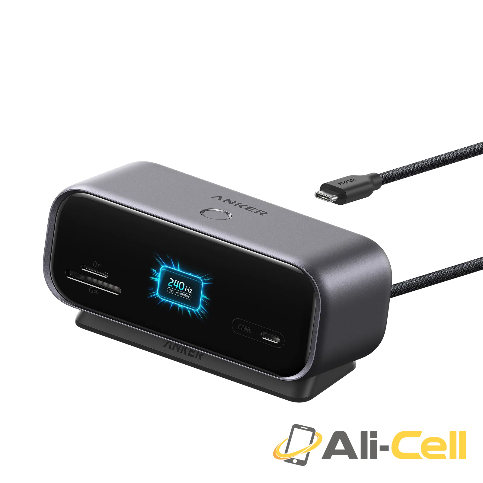 Anker 10-in-1 Desktop USB-C Hub (Dual 4K, Smart Display) (Silver) — 2