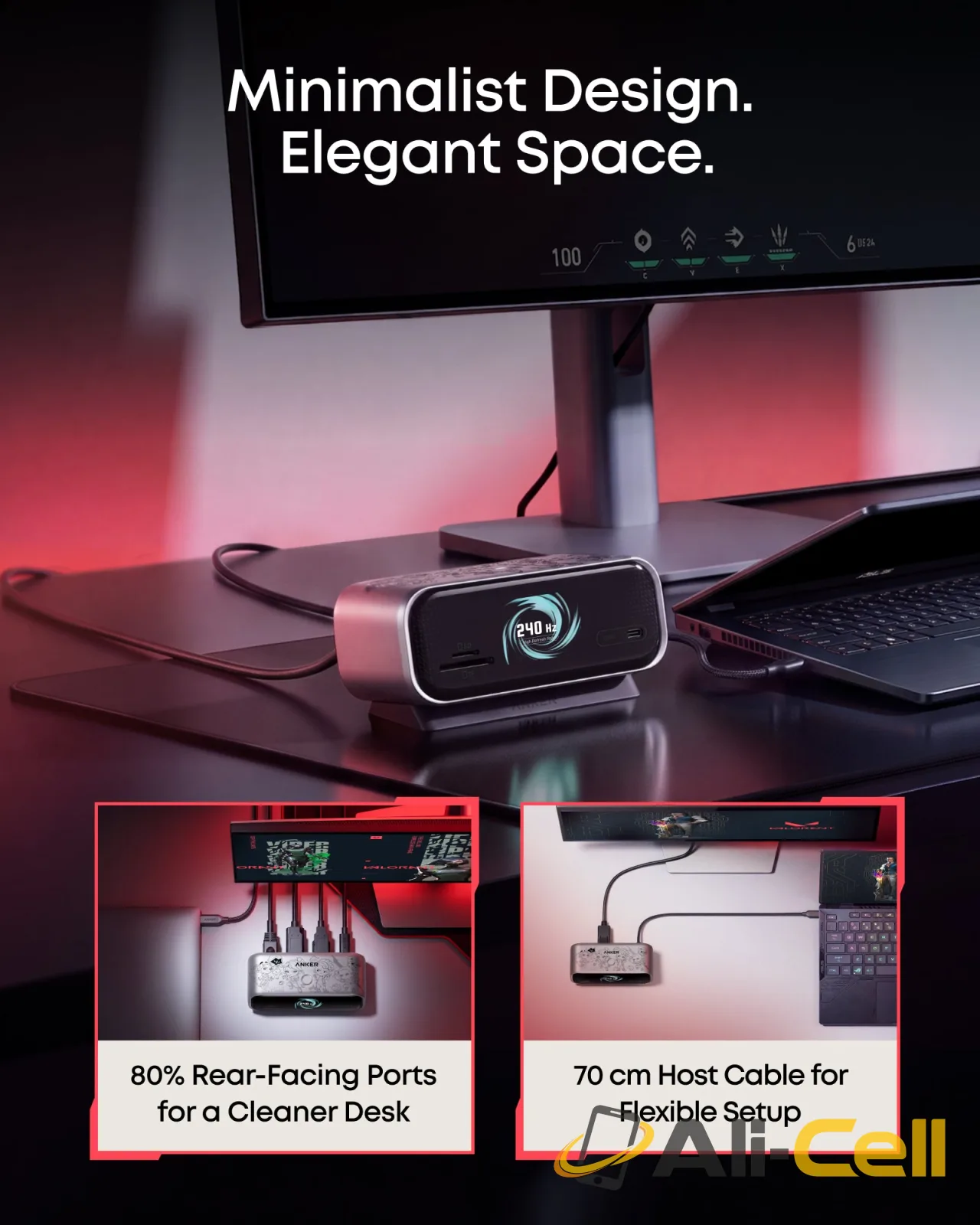 Anker Nano 10-in-1 USB C Hub, Smart Display Hub, VALORANT Limited Edition — 8