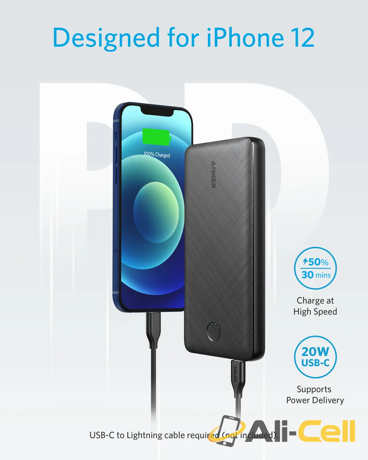 Anker 525 Power Bank (PowerCore 20K) — 2