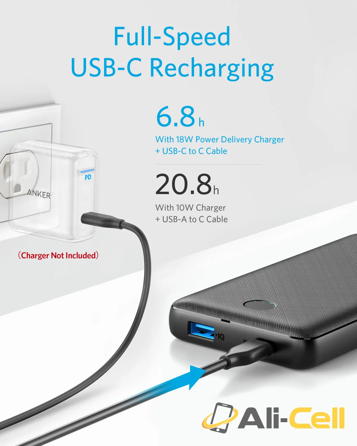 Anker 525 Power Bank (PowerCore 20K) — 5