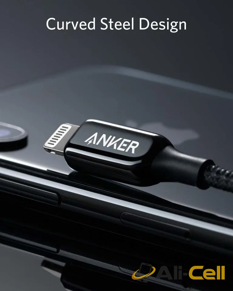 Anker 762 USB-C to Lightning Cable (3ft / 6ft Nylon) (Silver / 3 ft) — 4