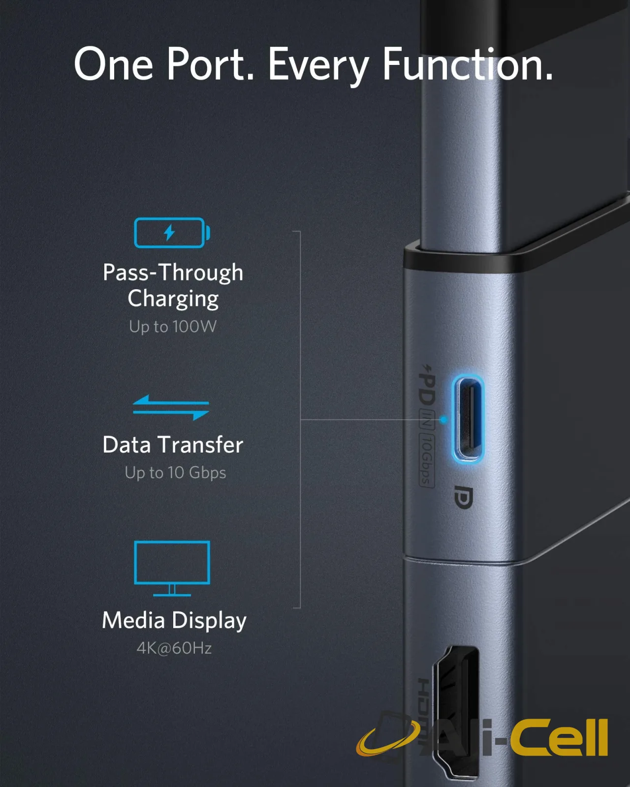 PowerExpand 9-in-2 USB-C Media Hub — 4