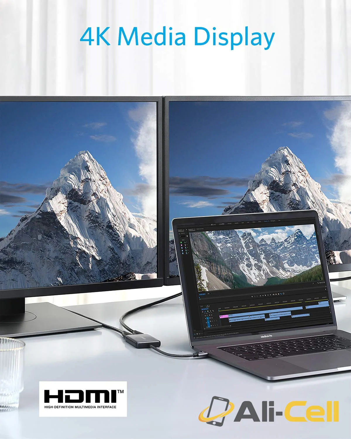 PowerExpand USB-C to Dual HDMI Adapter — 3