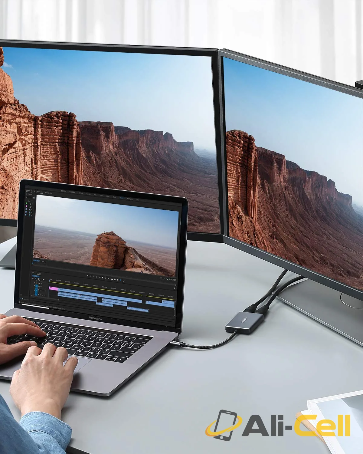 PowerExpand USB-C to Dual HDMI Adapter — 7