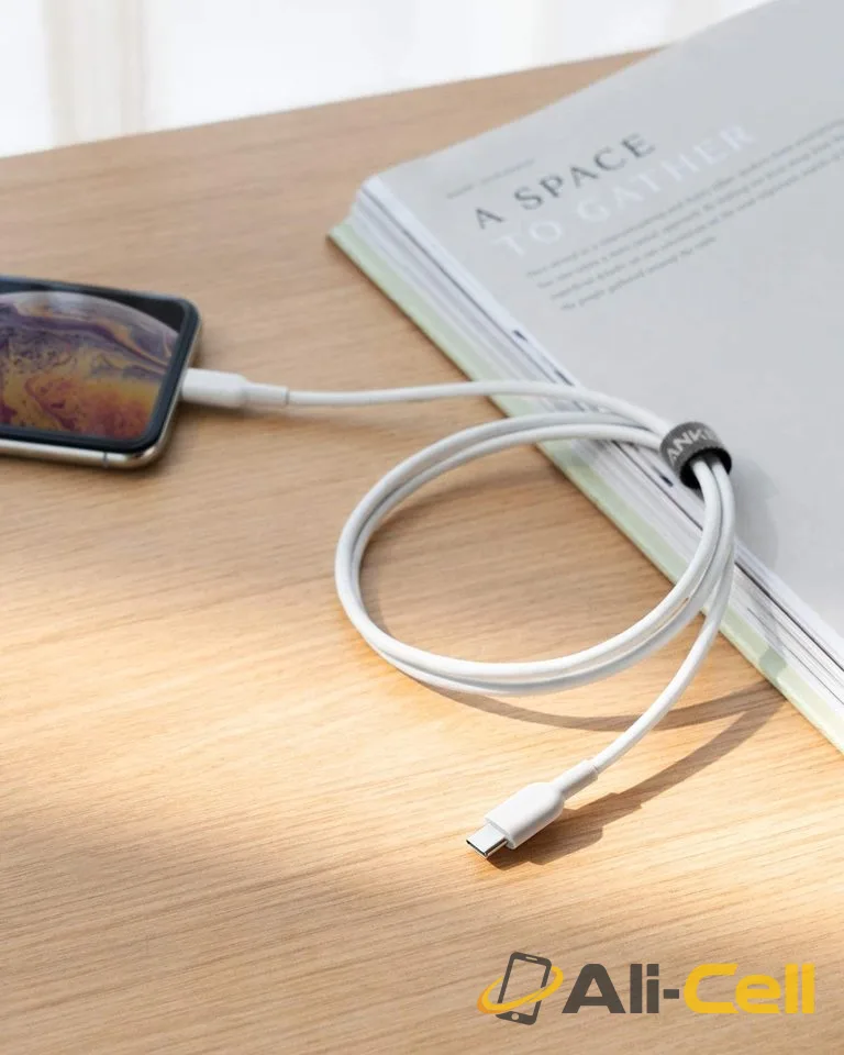 Anker 321 USB-C to Lightning Cable (White) — 7
