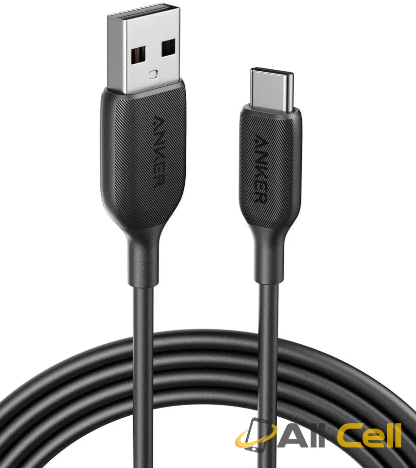 PowerLine III USB-A to USB-C Fast Charging Cord (10 ft)