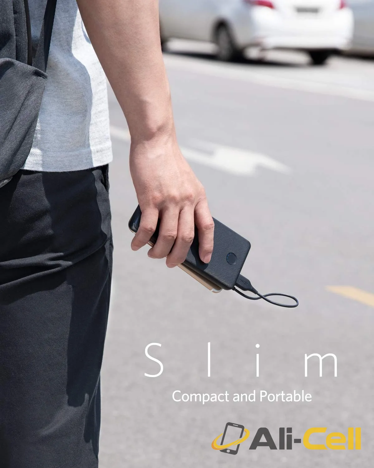 Anker 313 Power Bank (PowerCore 10K) (Black) — 7