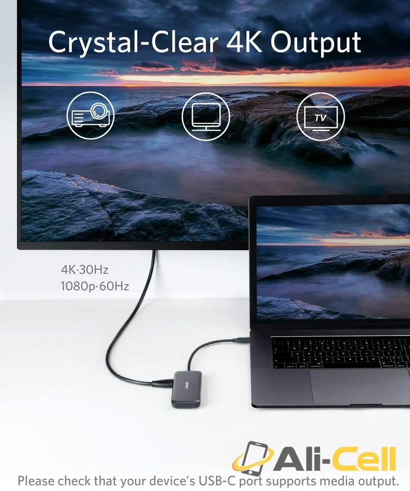 PowerExpand 5-in-1 USB-C Media Hub — 4