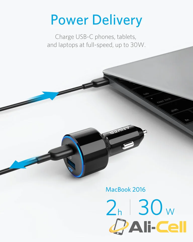 Anker PowerDrive Speed+ 2 USB C Car Charger — 2