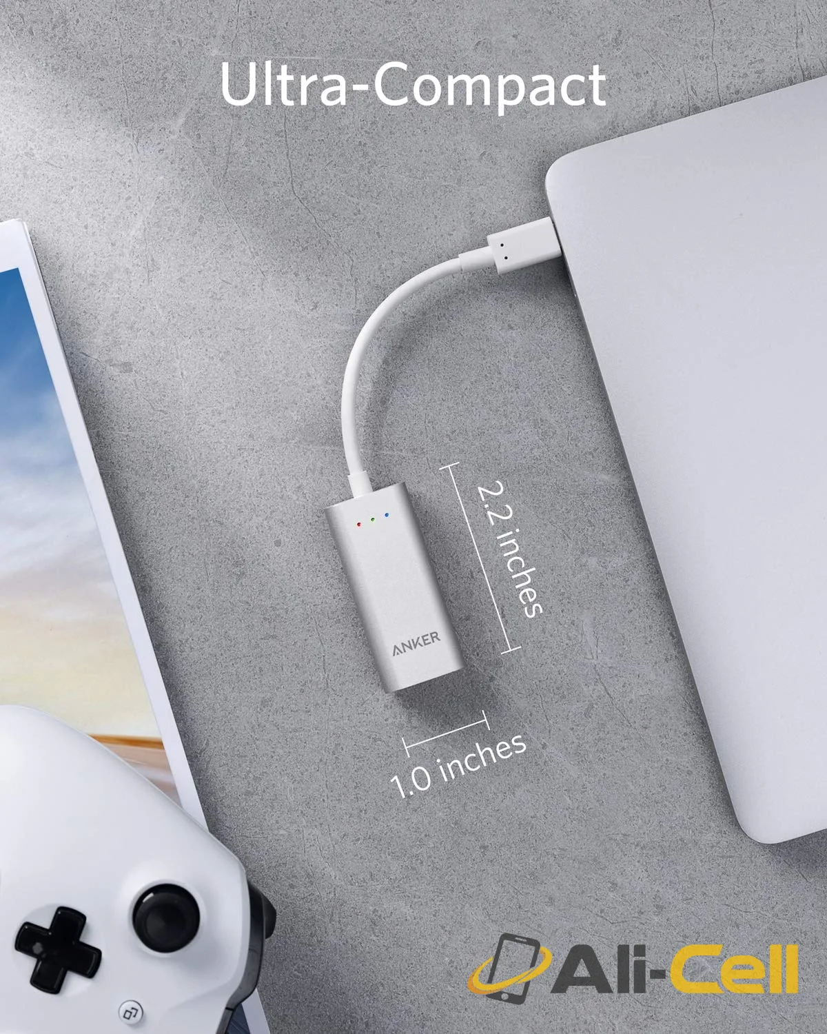 Unibody USB-C Gigabit Ethernet Adapter — 6