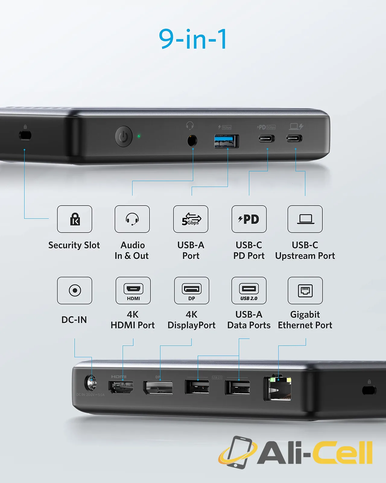 PowerExpand 9-in-1 USB-C PD Dock — 2