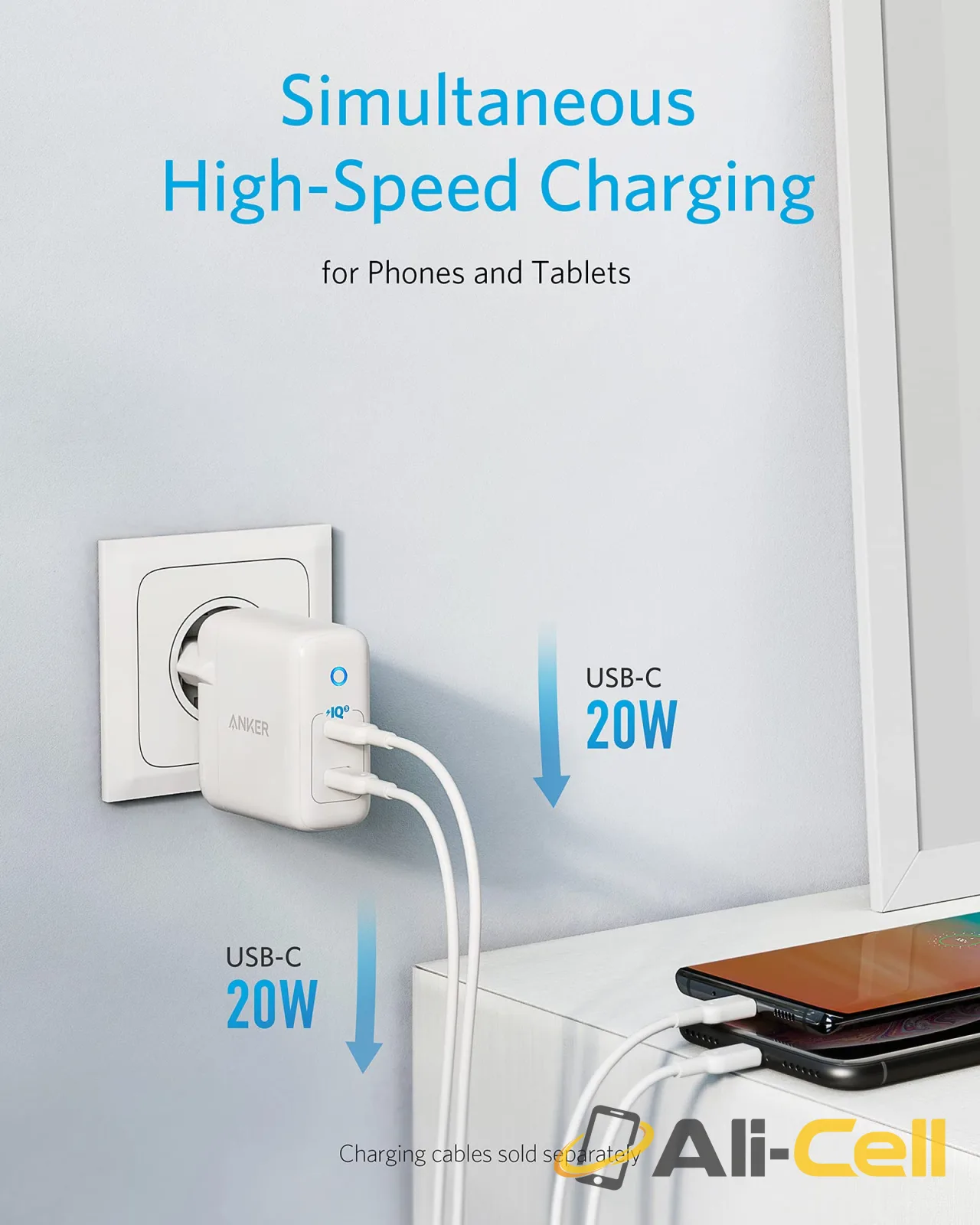 Anker 324 Charger (40W) — 3