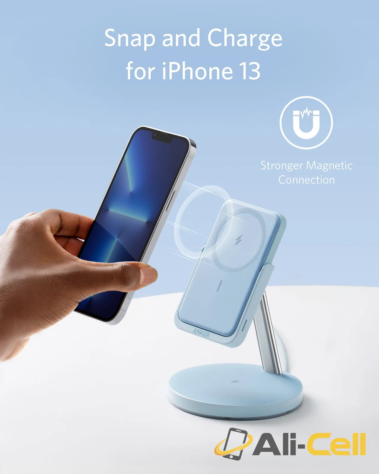 Anker 633 Magnetic Wireless Charger (MagGo) — 2