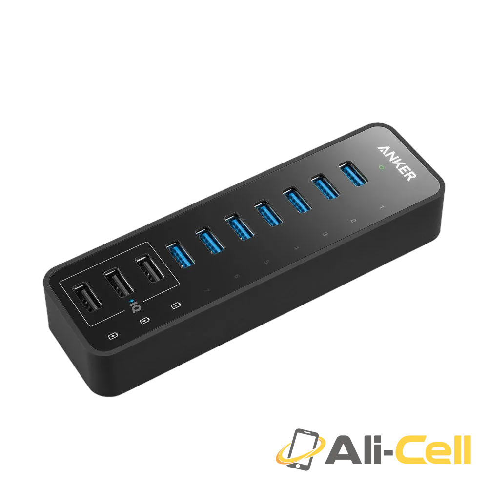 10-Port USB Hub — 2