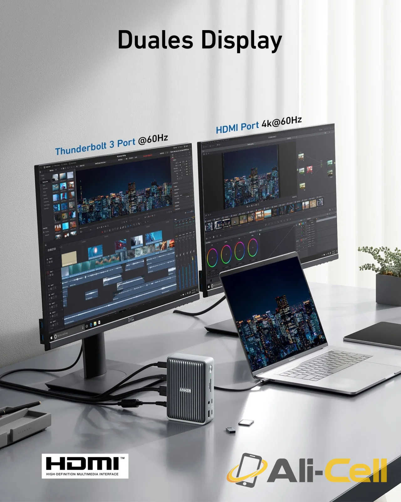 Anker 577 Thunderbolt Docking Station (13-in-1, Thunderbolt 3) — 4