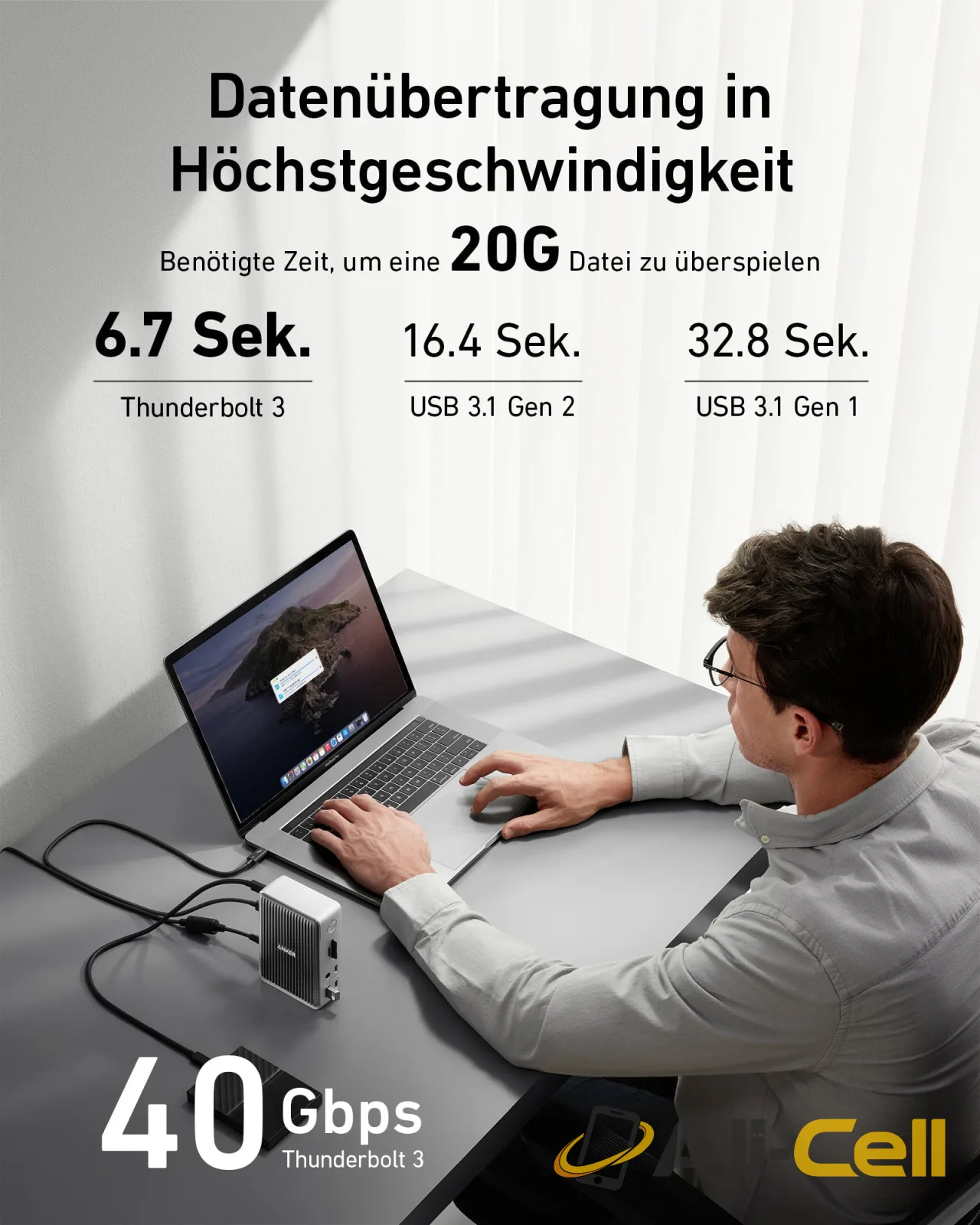 Anker 577 Thunderbolt Docking Station (13-in-1, Thunderbolt 3) — 6