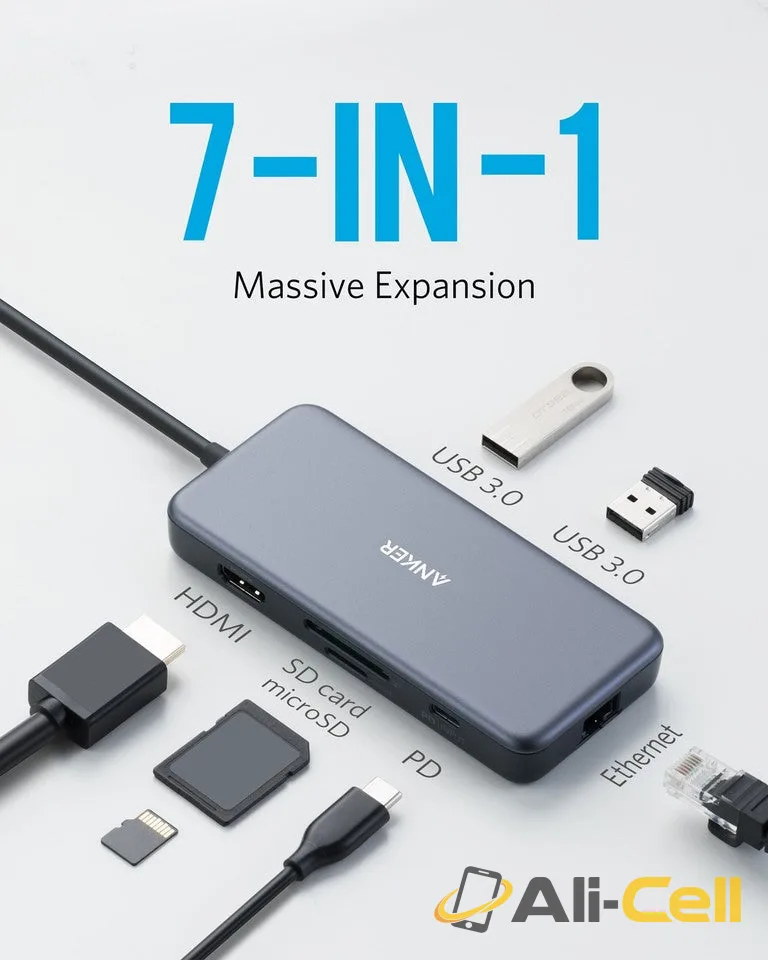 PowerExpand+ 7-in-1 USB-C PD Ethernet Hub — 2
