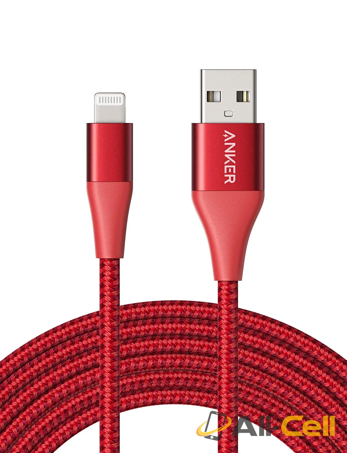 Anker 551 USB-A to Lightning Cable (Red / 3m)