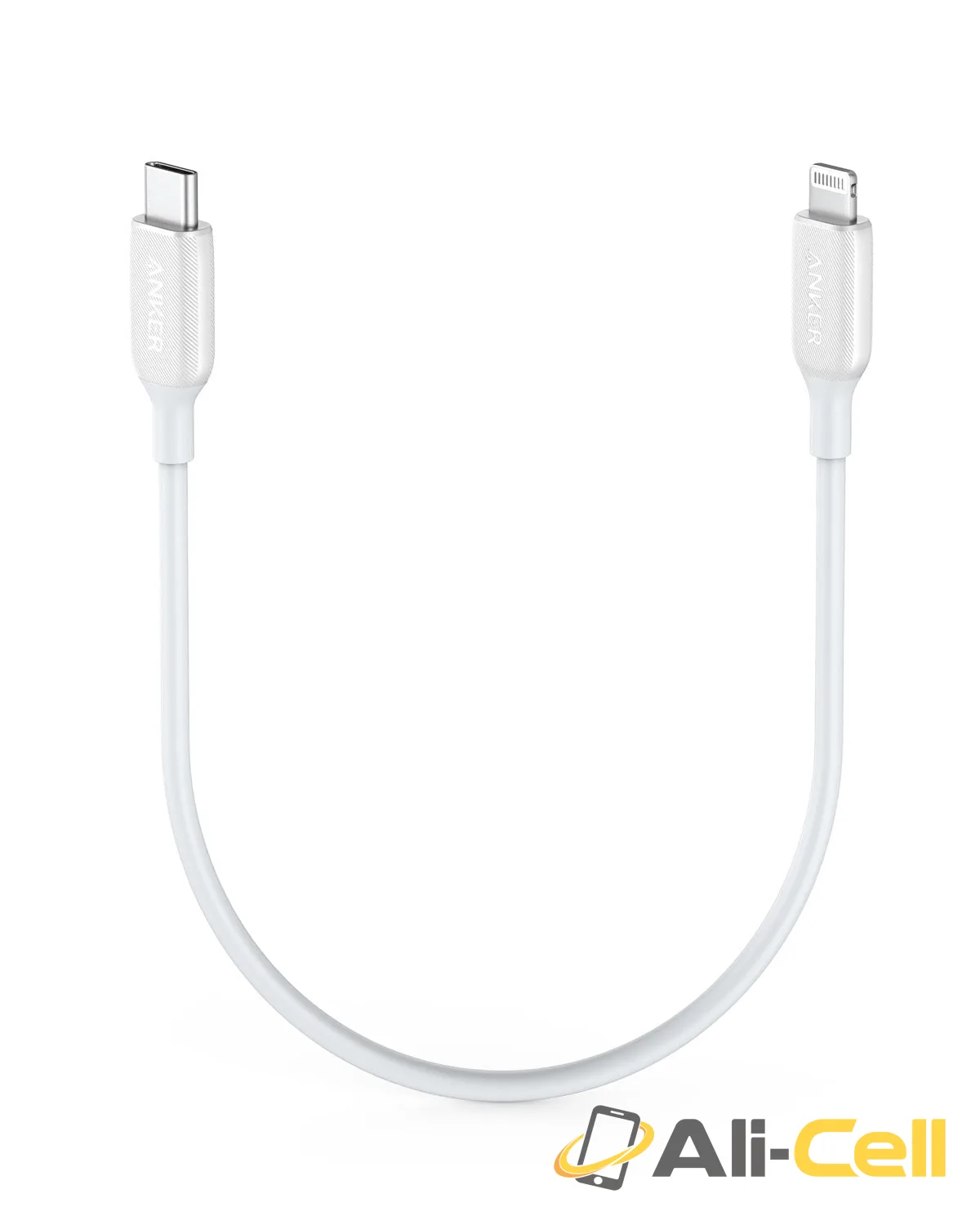 Anker 541 USB-C to Lightning Cable( 1ft / 3ft / 6ft ) (White / 3ft) — 2