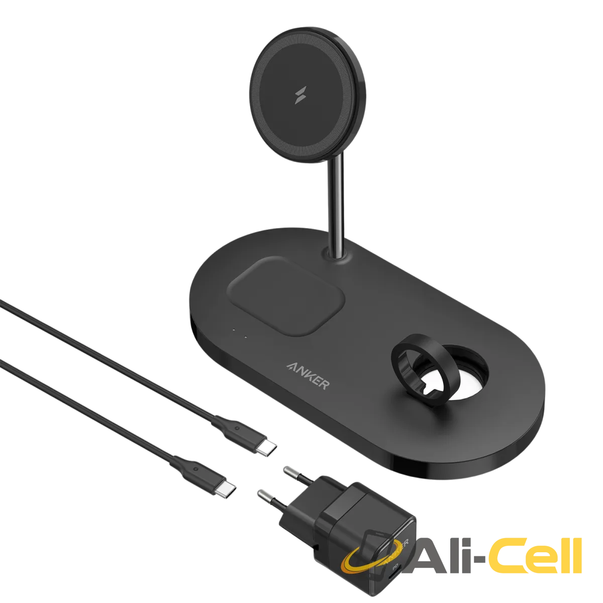 Anker 533 Magnetic Wireless Charger (3-in-1 Stand)
