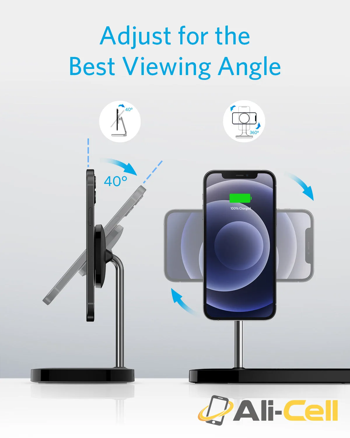 Anker 533 Magnetic Wireless Charger (3-in-1 Stand) — 5