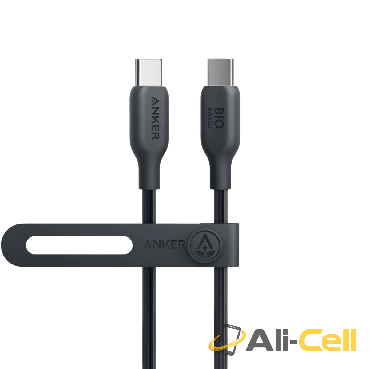 Anker 543 USB-C to USB-C Cable (3 ft / 6 ft Bio-Based) (3ft / Phantom Black)