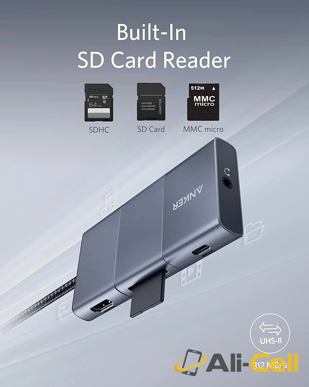 PowerExpand 6-in-1 USB-C PD 10Gbps Data Hub — 7