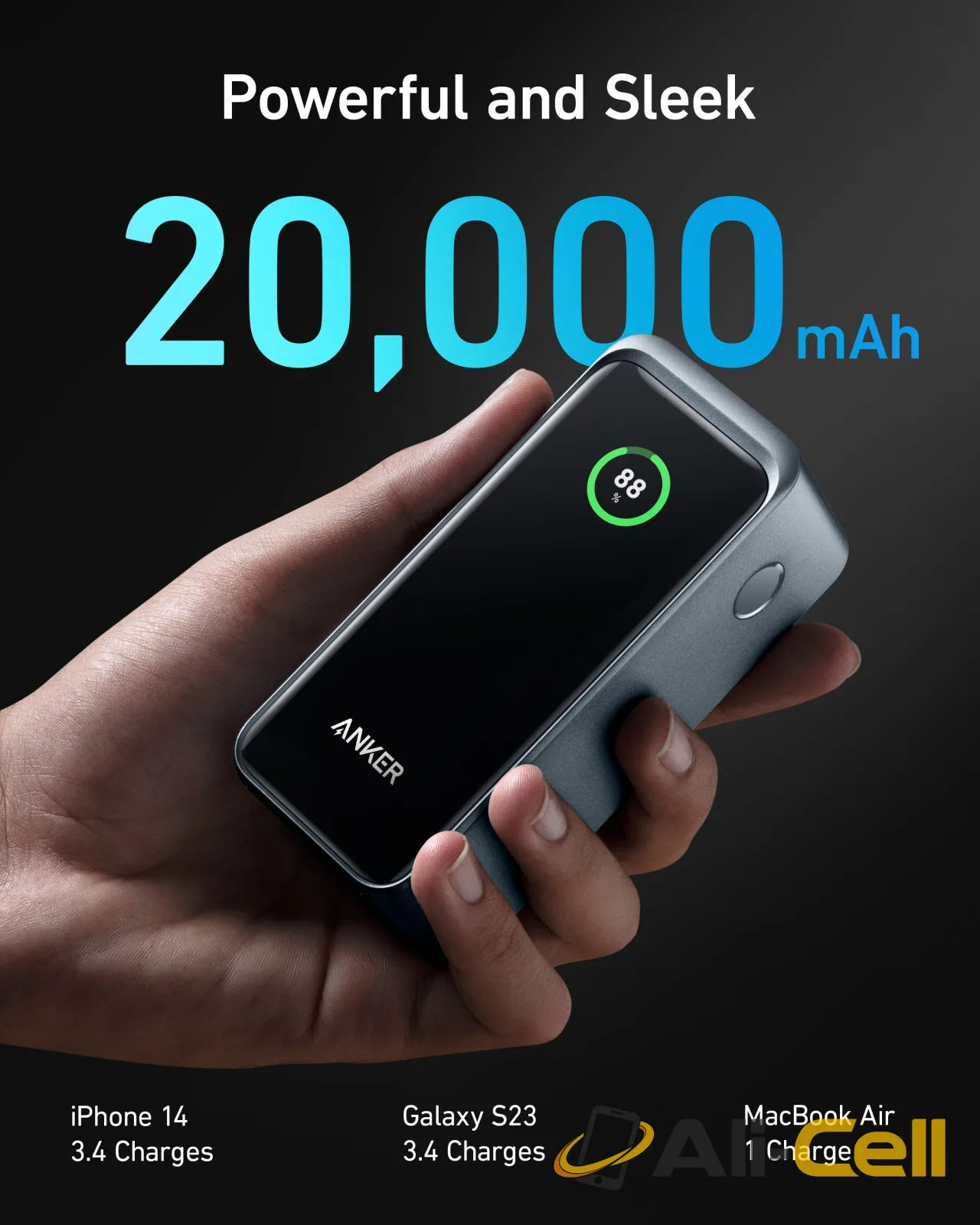 Anker Prime 20,000mAh Power Bank (200W) (Black) — 4