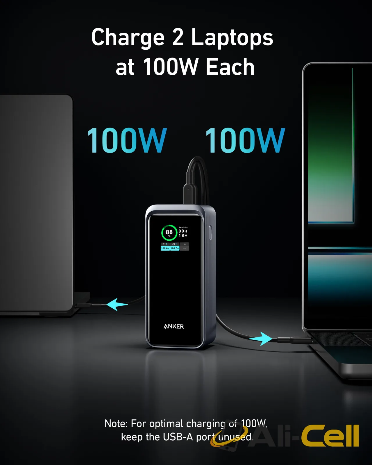 Anker Prime 20,000mAh Power Bank (200W) (champagne) — 6