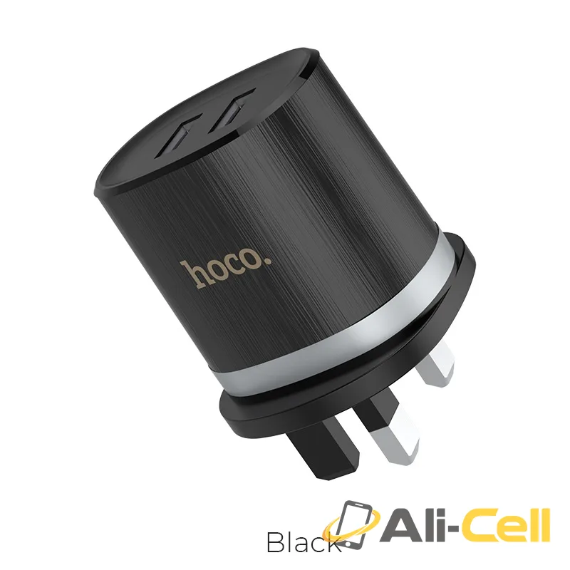 Wall charger “C46 Luster power” UK charging adapter set with cable (Single)