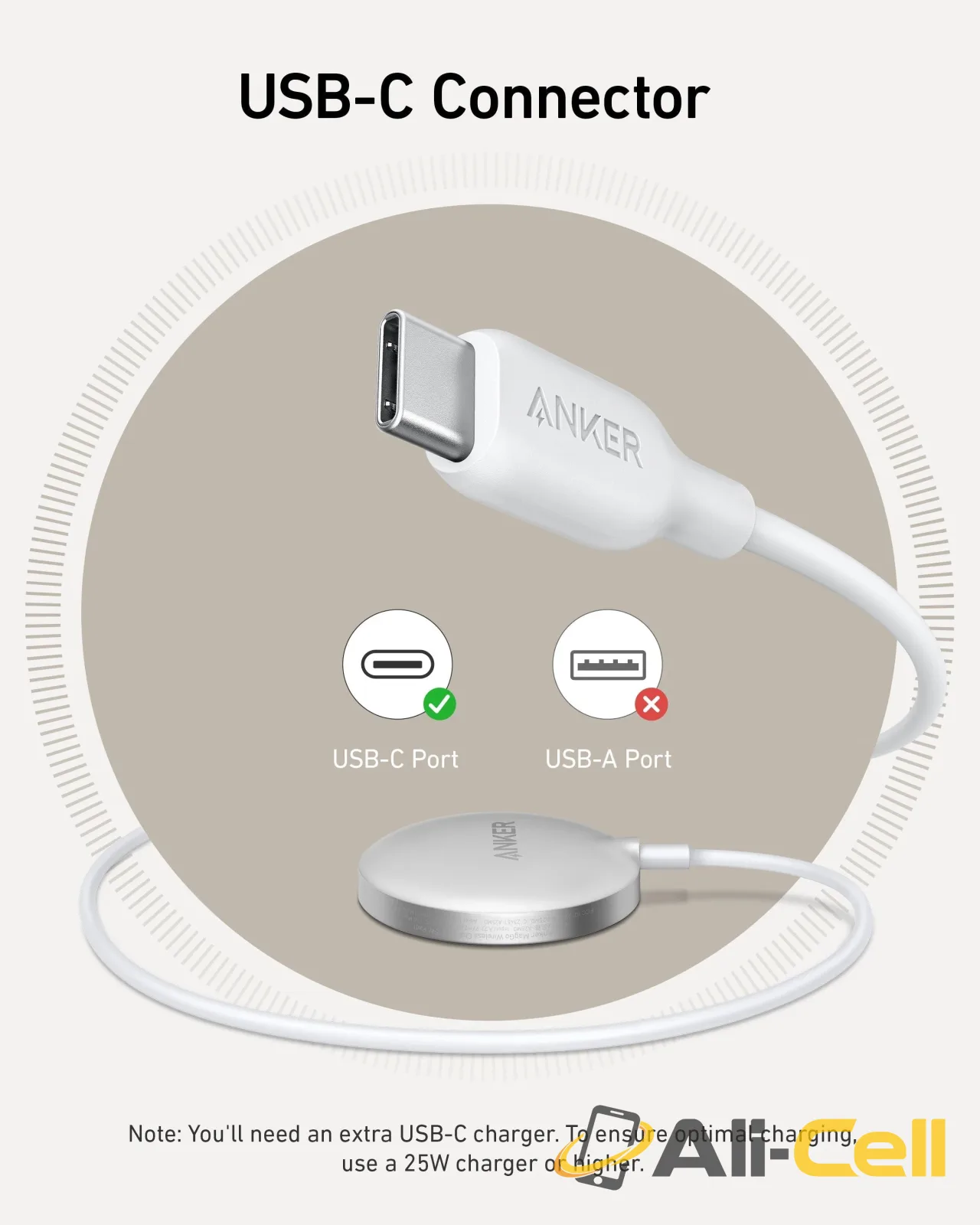 Anker MagGo Wireless Charger (Pad) (Shell White) — 4