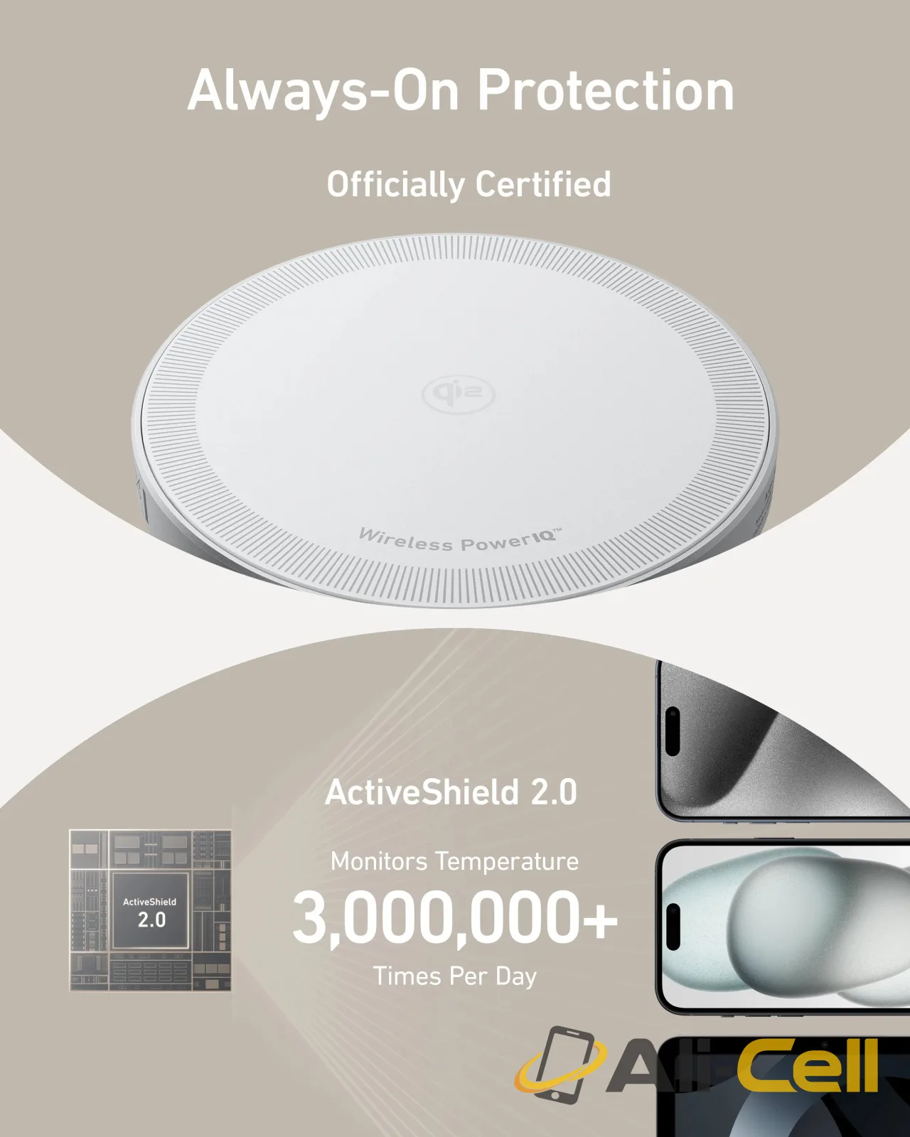 Anker MagGo Wireless Charger (Pad) (Shell White) — 7