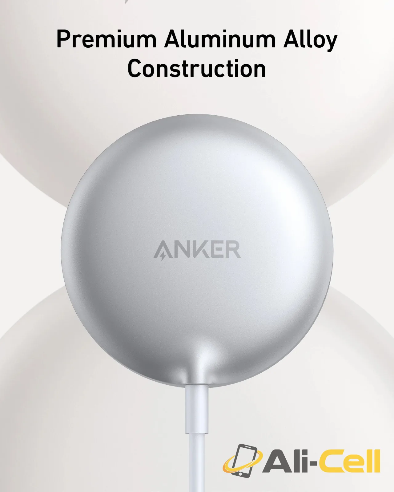 Anker MagGo Wireless Charger (Pad) (Shell White) — 8
