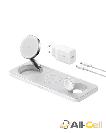 Anker MagGo Wireless Charging Station (3-in-1 Pad) (Black) — 8