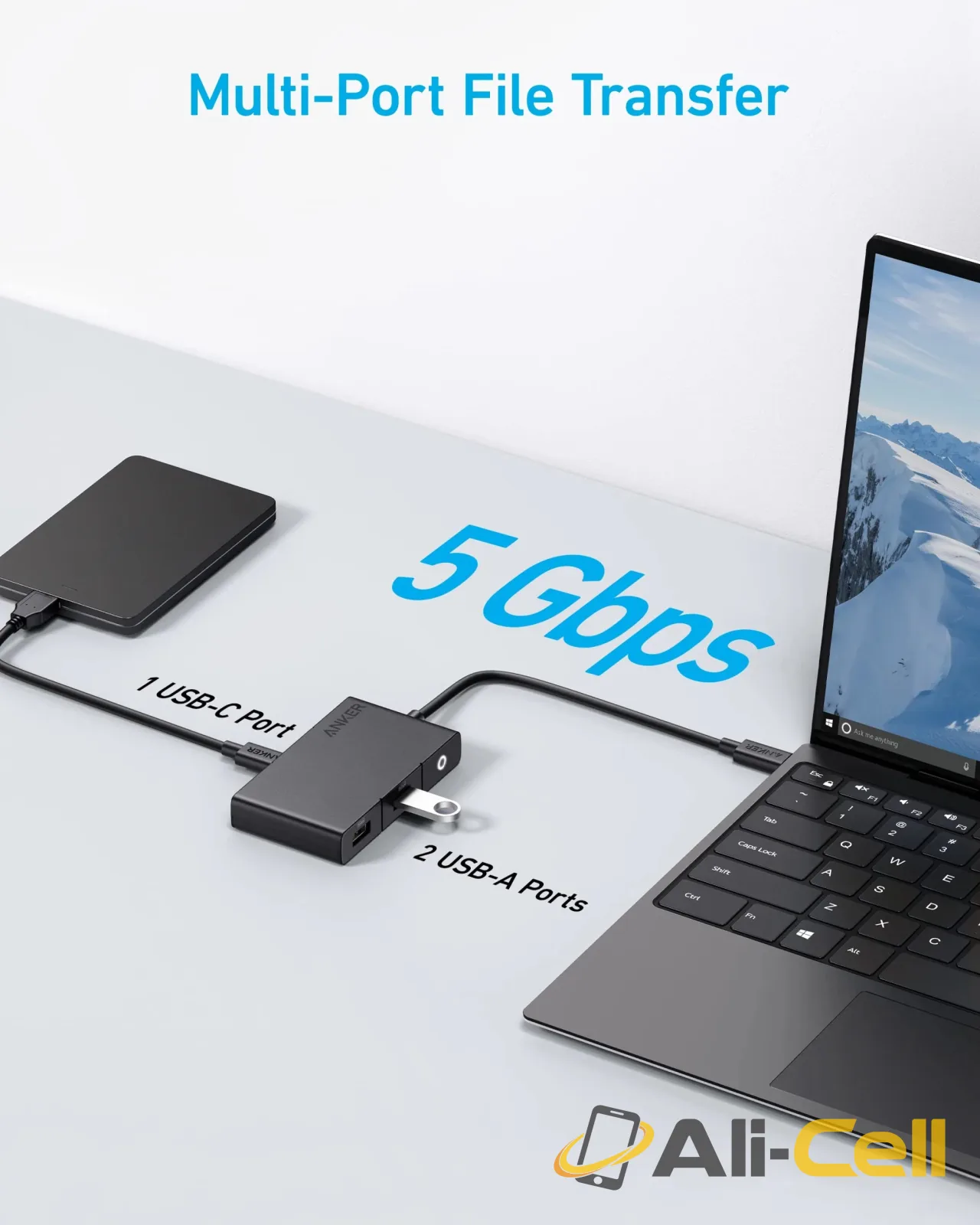 Anker 332 USB-C Hub (5-in-1) — 2