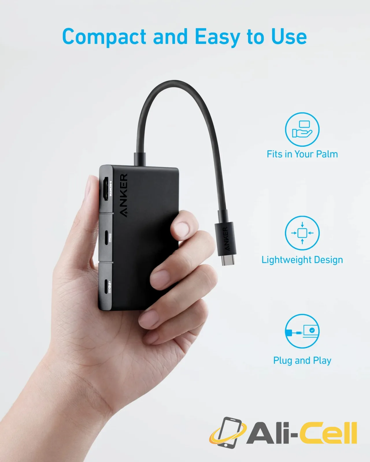 Anker 332 USB-C Hub (5-in-1) — 3