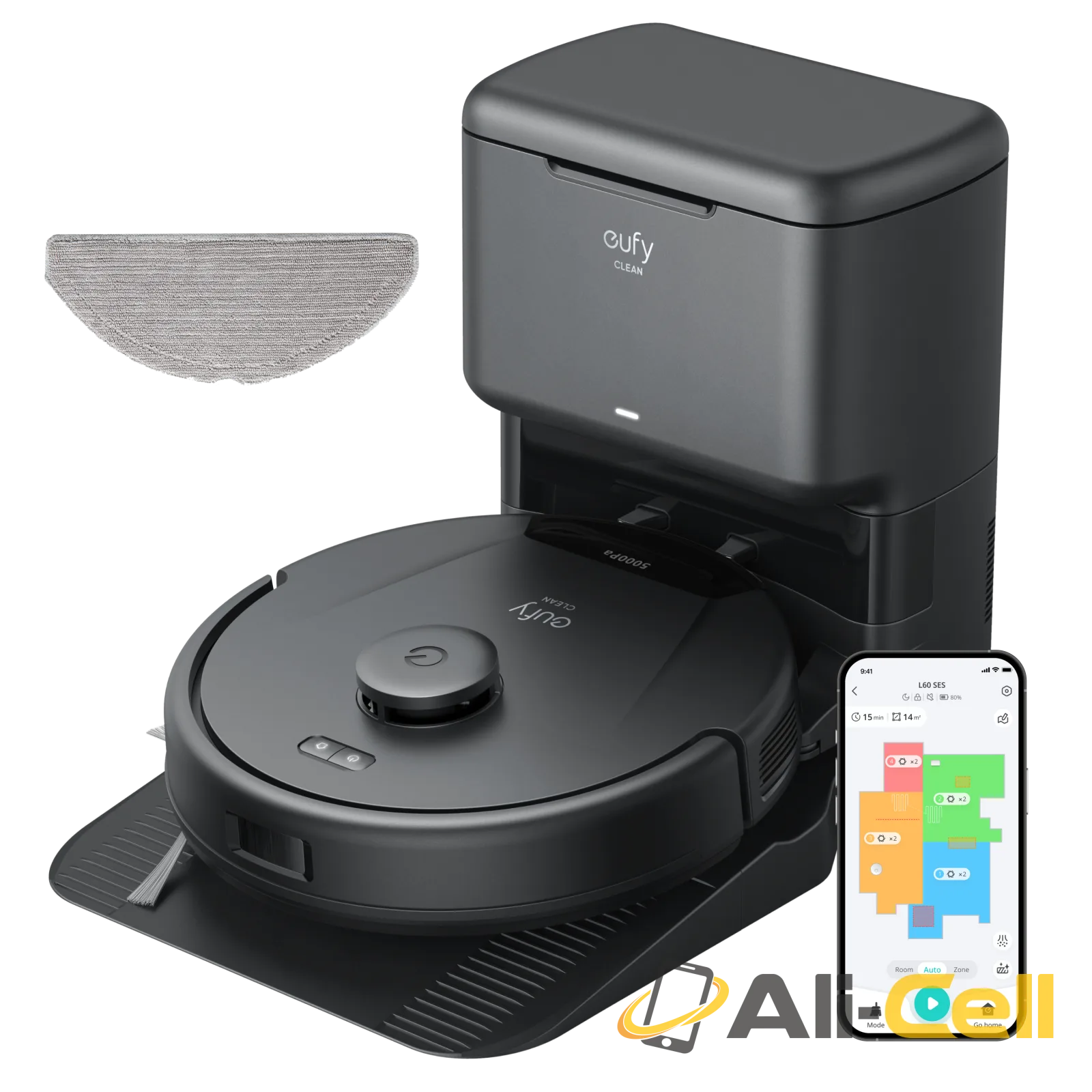 eufy L60 Hybrid Robot Vacuum with Self Empty Station — 2