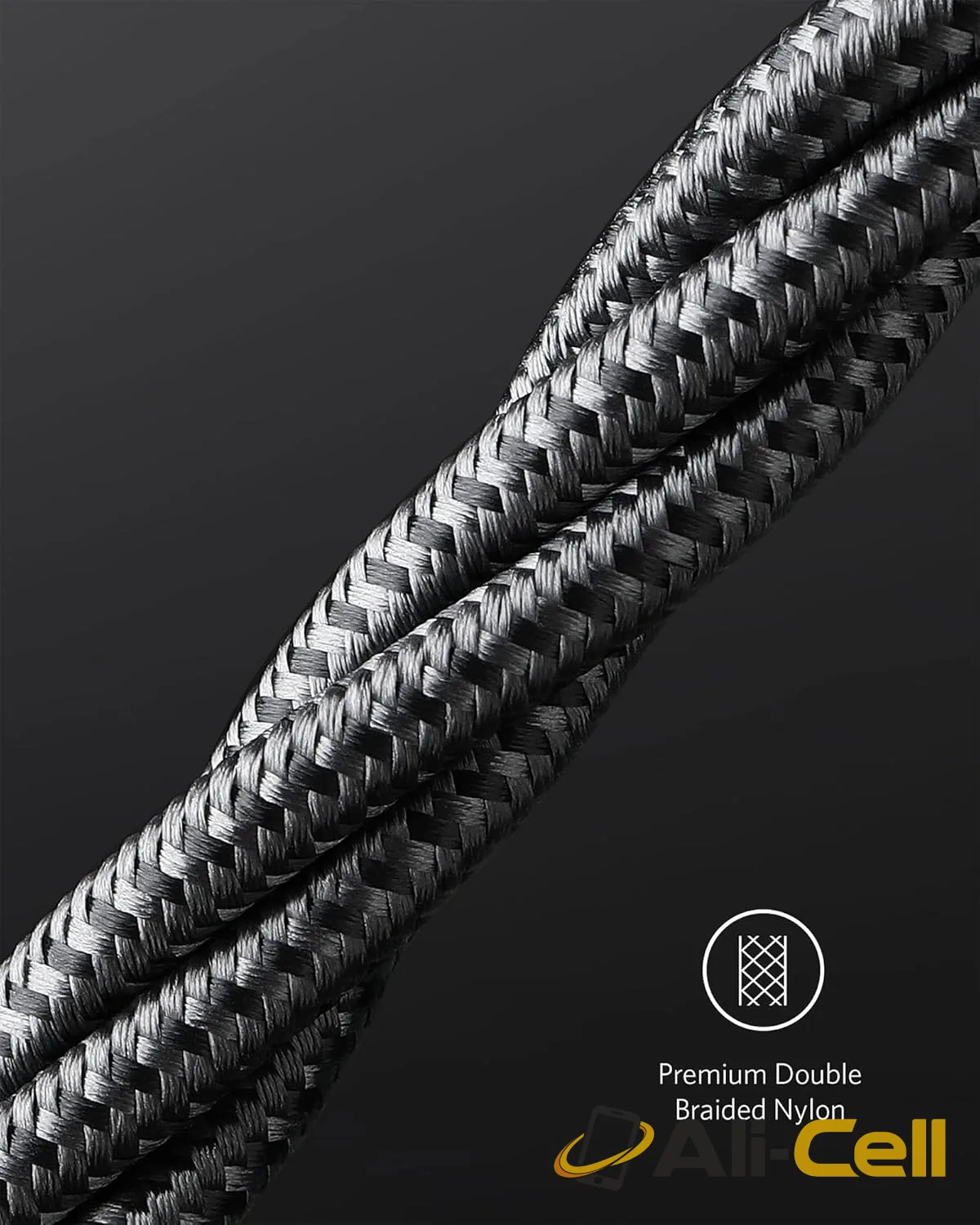 USB-C to USB-C Cable (6ft, Braided, 100W) 2Pack Black — 6