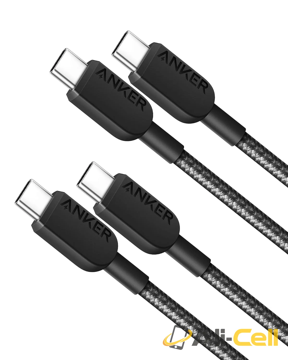 Anker 310 USB-C to USB-C Cable (3ft Braided)-2 pack