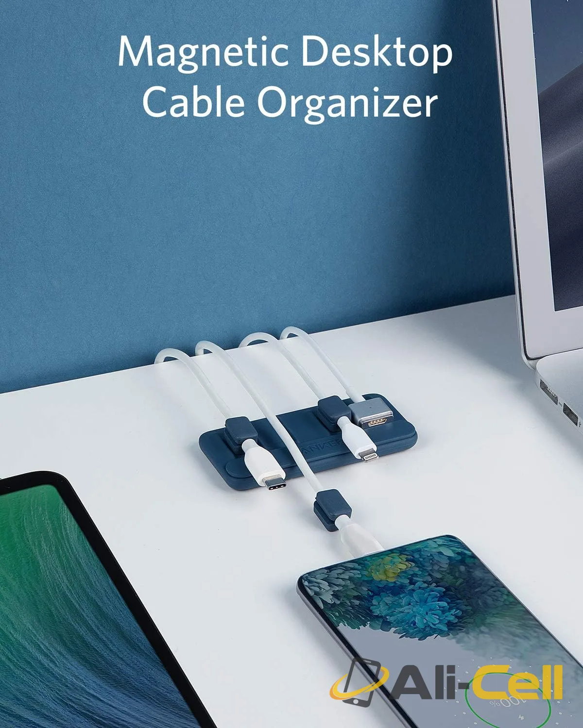 Anker Magnetic Cable Holder (Blue) — 6