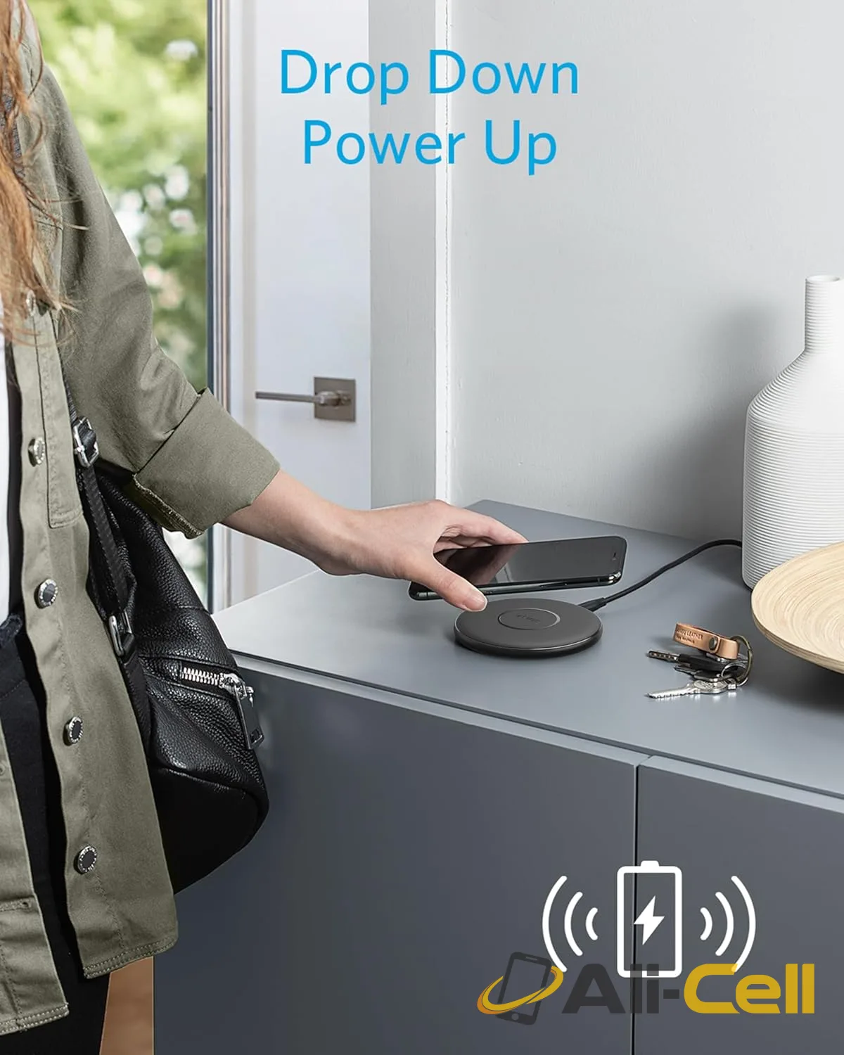 Anker 313 Wireless Charger (Pad) (White) — 4