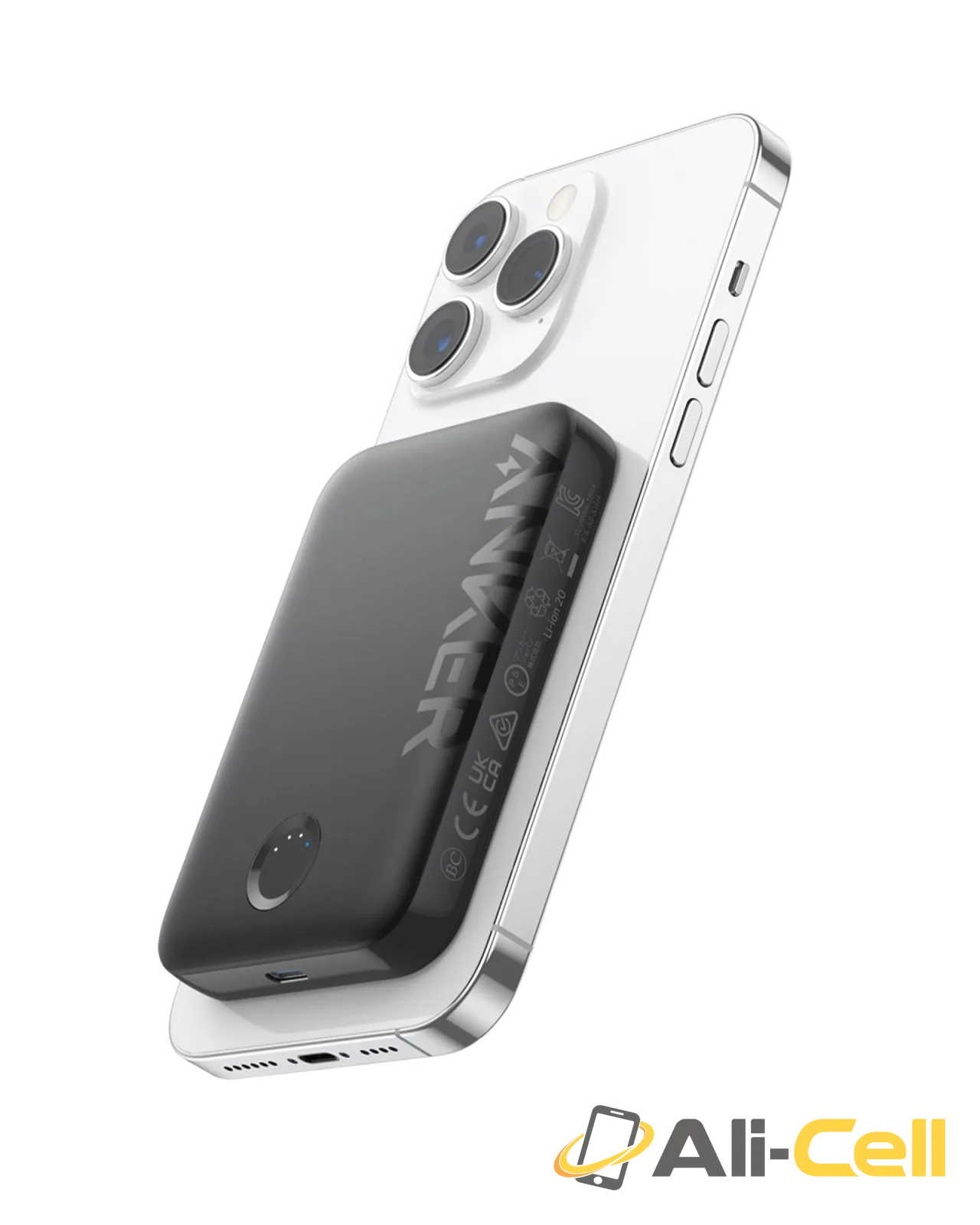 Anker 321 MagGo Battery (PowerCore 5K) (Shell White) — 2