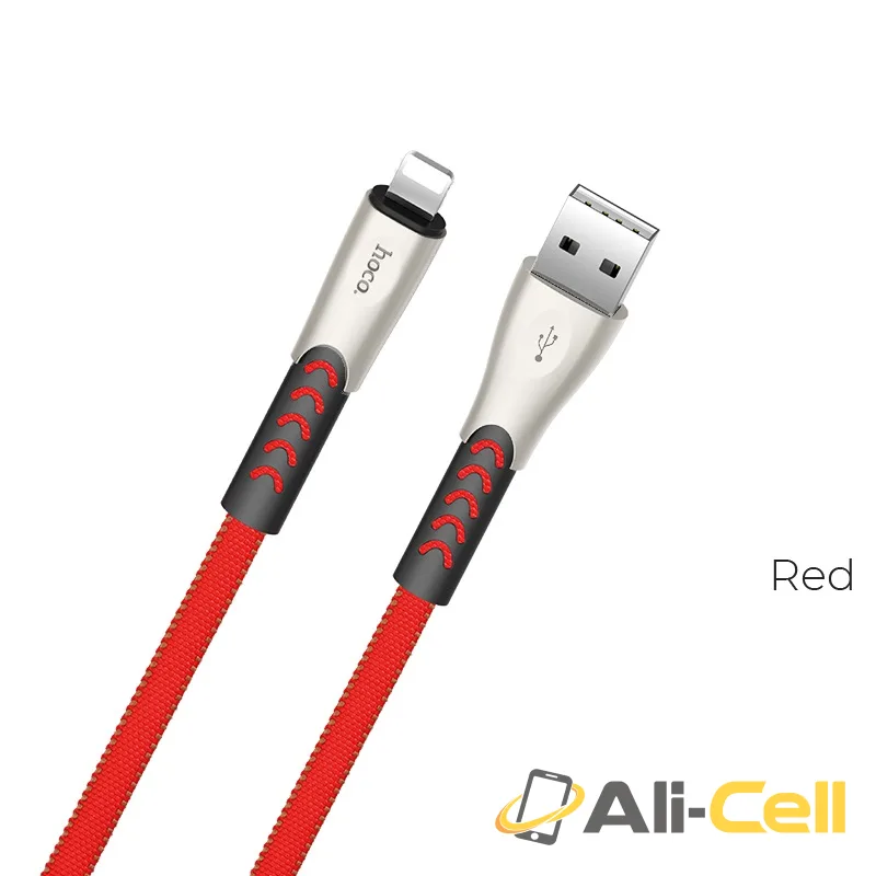 Cable USB to Lightning «U48 Superior speed» charging data sync (1.2m)
