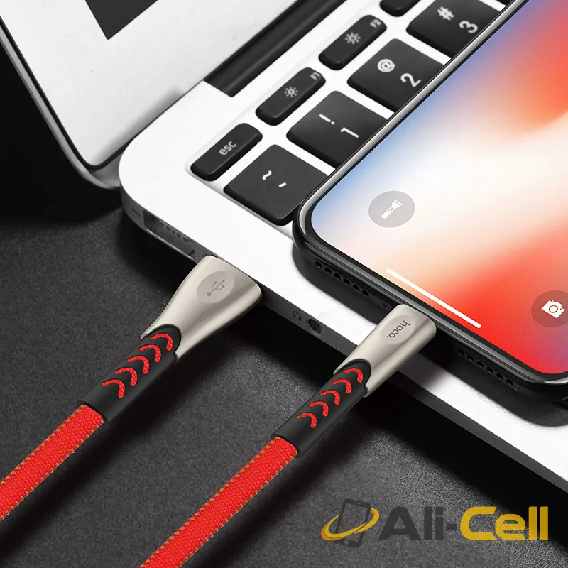 Cable USB to Lightning «U48 Superior speed» charging data sync (1.2m) — 6