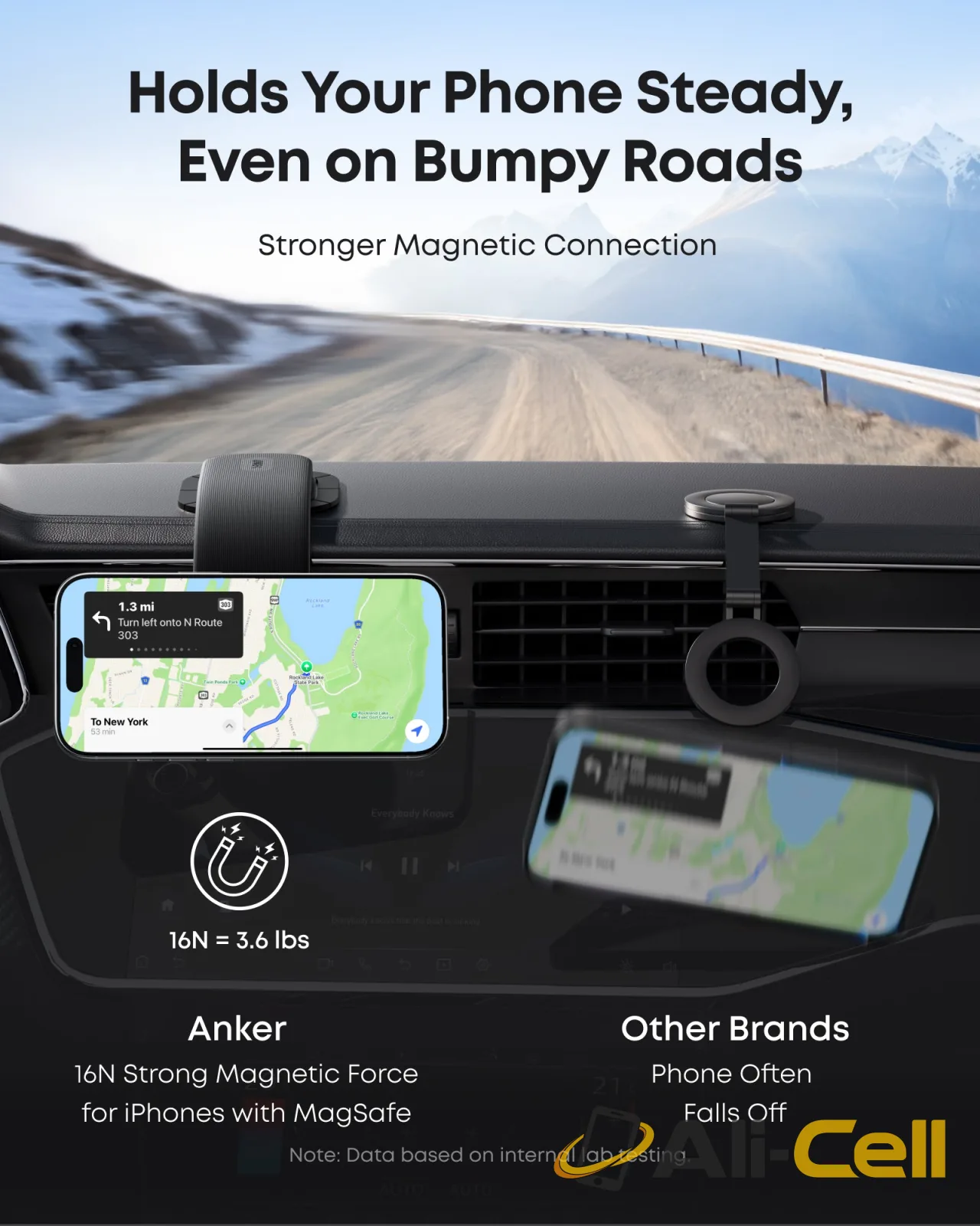 Anker Nano Car Mount (Magnetic, Detachable Pad) — 2