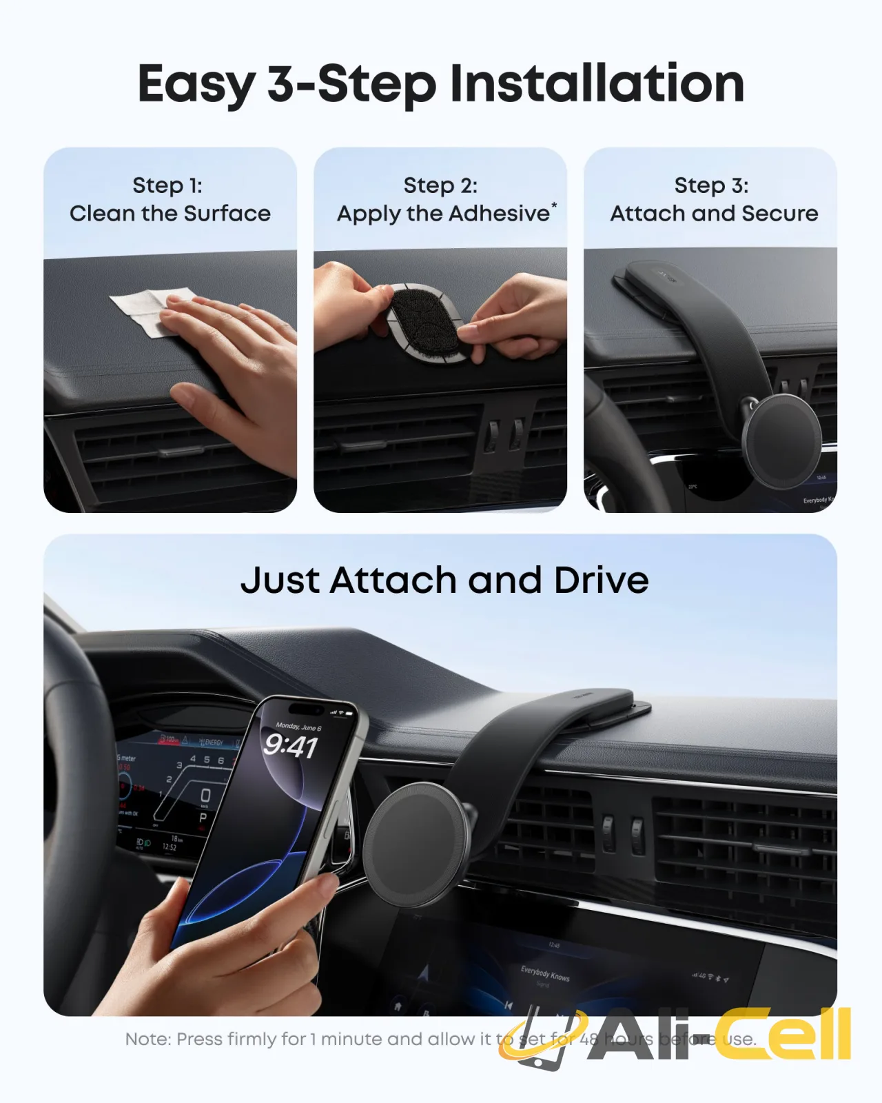 Anker Nano Car Mount (Magnetic, Detachable Pad) — 6
