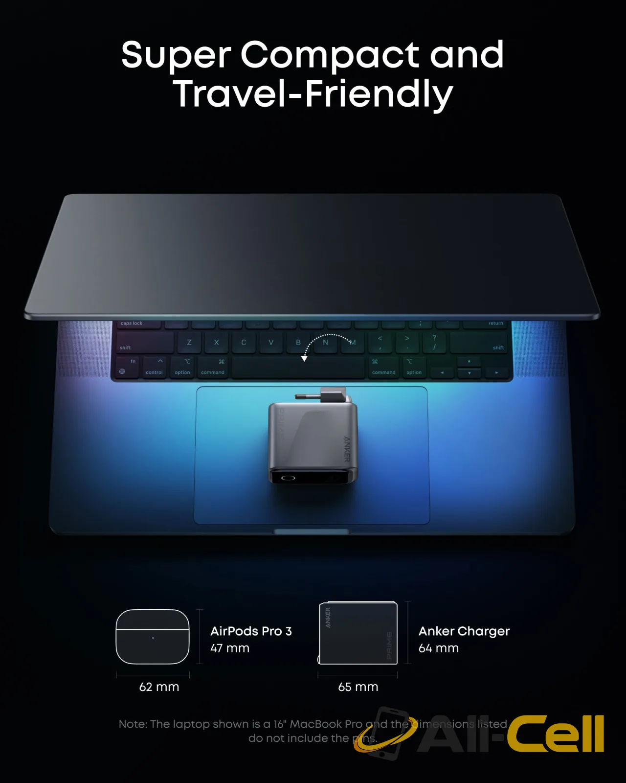 Anker Prime Charger (160W, 3 Ports, Smart Display) — 5