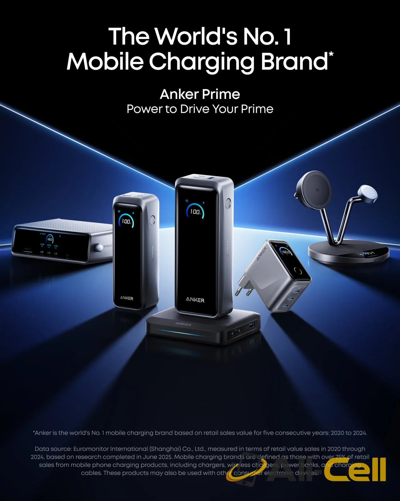 Anker Prime Charger (160W, 3 Ports, Smart Display) — 7